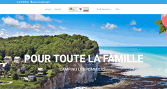 Desktop Screenshot of camping-normandie-mer.com